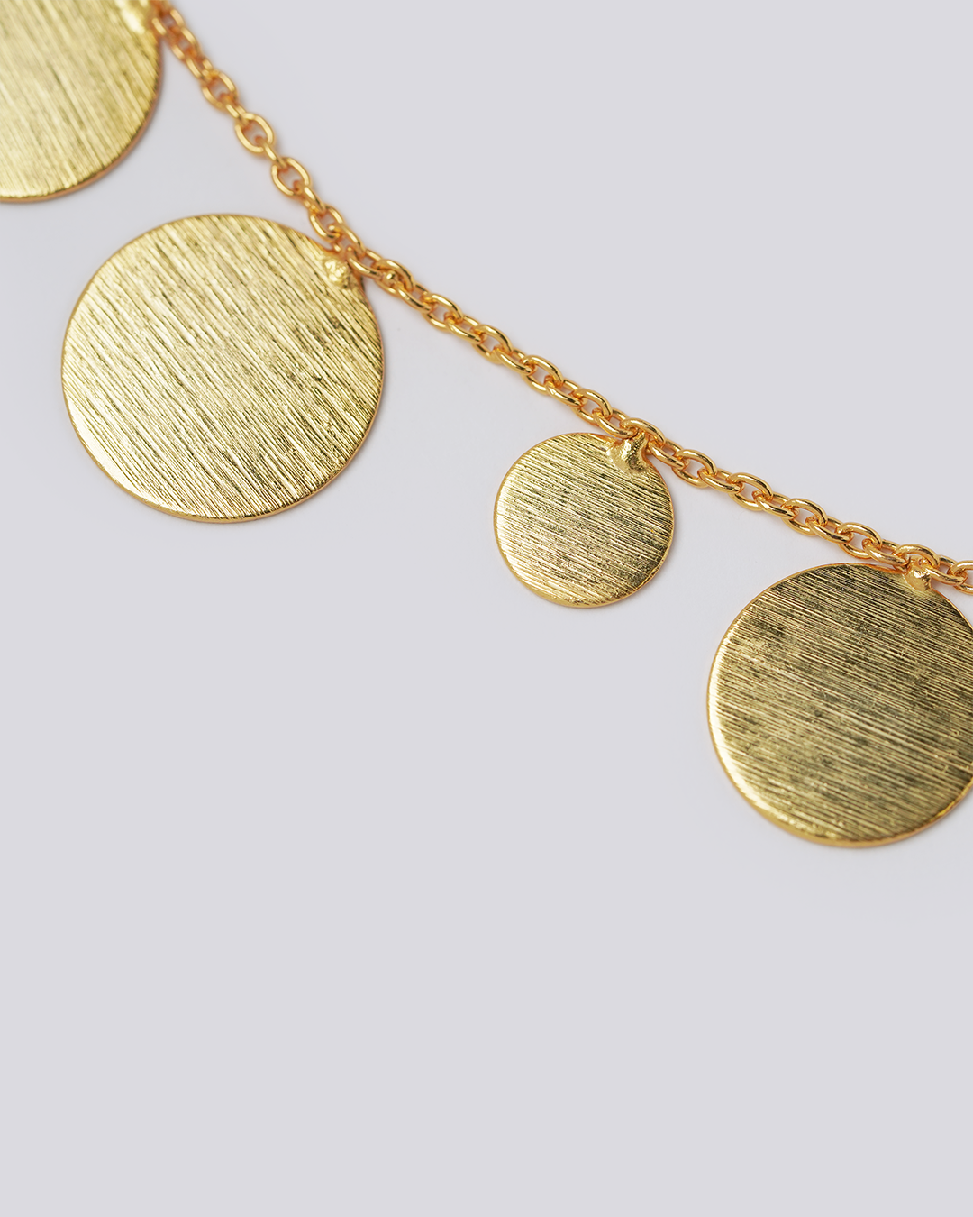 Golden Coin Necklace-Choker1